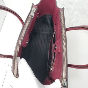 100% Auth Prada Leather Satchel Bag